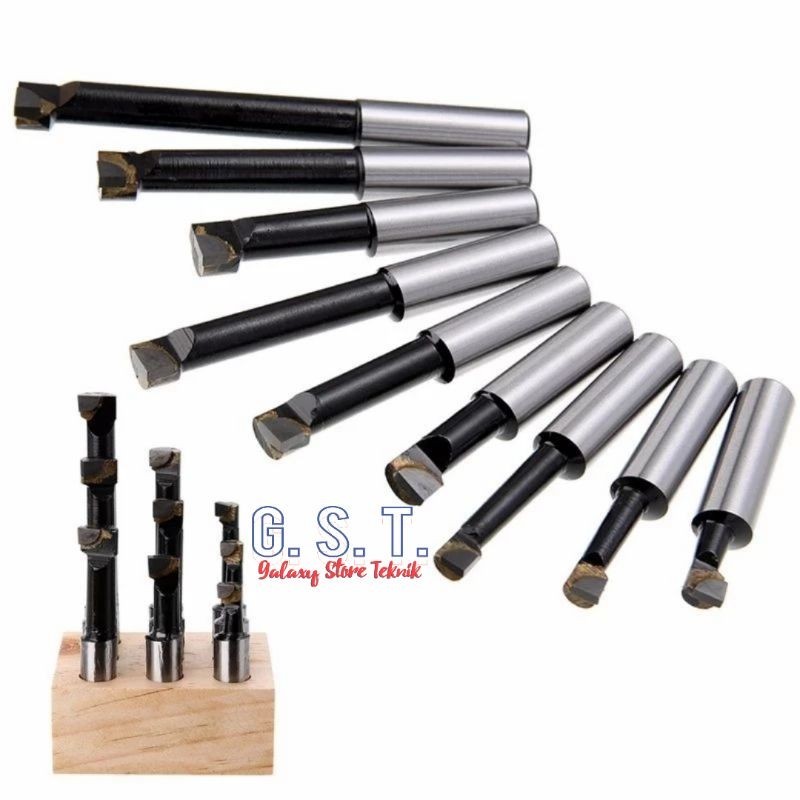 9Pcs Holder Boring Head As 12mm Mata widia Holder Boring Kolter 12mm