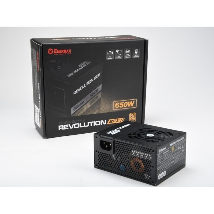 Power Supply Enermax Revolution SFX 650W Gold - PSU EnerMax ERV650SWT
