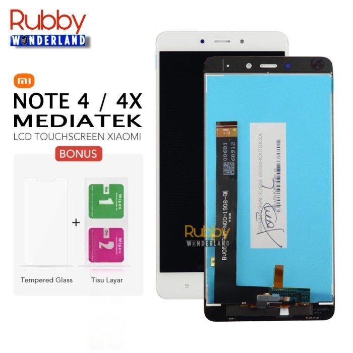 LCD + Touchscreen Xiaomi Redmi Note 4 / Note 4x Mediatek Original