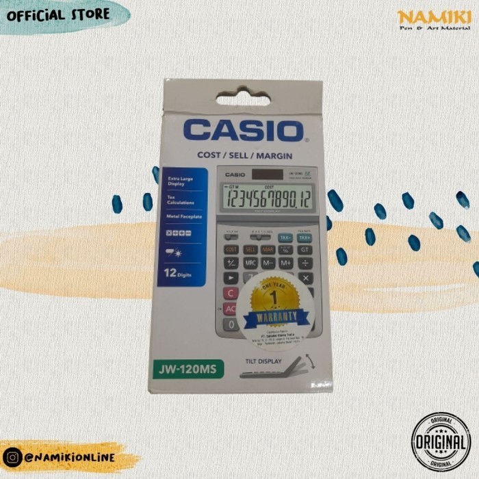 

CASIO JW-120 MS