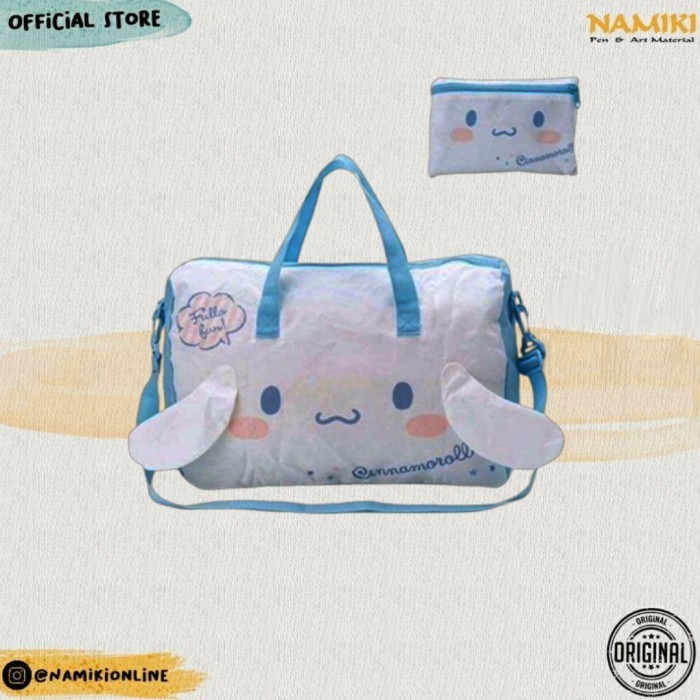 

Travel Bag Lipat Sanrio Parasut - Cinnamoroll