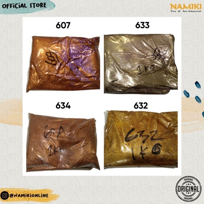 

Serbuk Gliter Gold 1.000 gr - 630