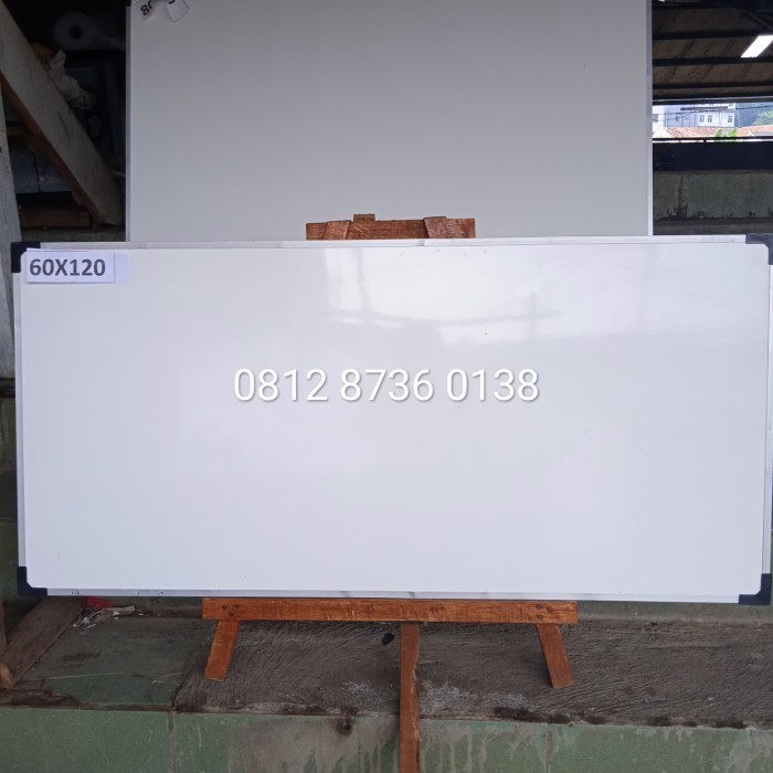 

Papan Tulis Whiteboard Non Magnet Gantung Ukuran 60X120