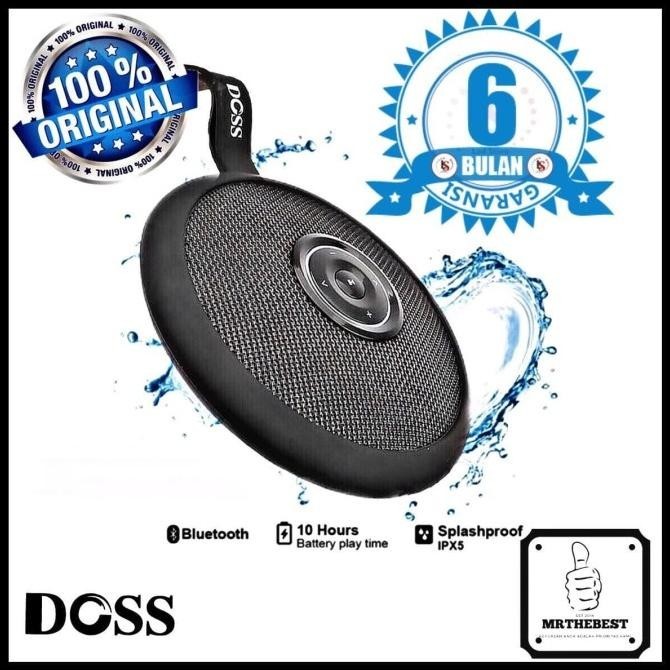Speaker Aktif Bluetooth Doss-1399 Original Pure Bass Portable Anti Air Fagenor