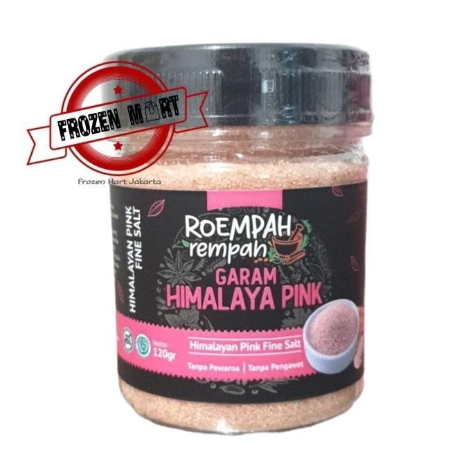 

ROEMPAH REMPAH Garam Himalaya / Himalayan Pink Fine Seasalt 120Gr