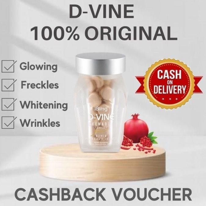D-Vine Collagen Original Ecer 15 Pil - Dvine Asli - Divine - D Vine
