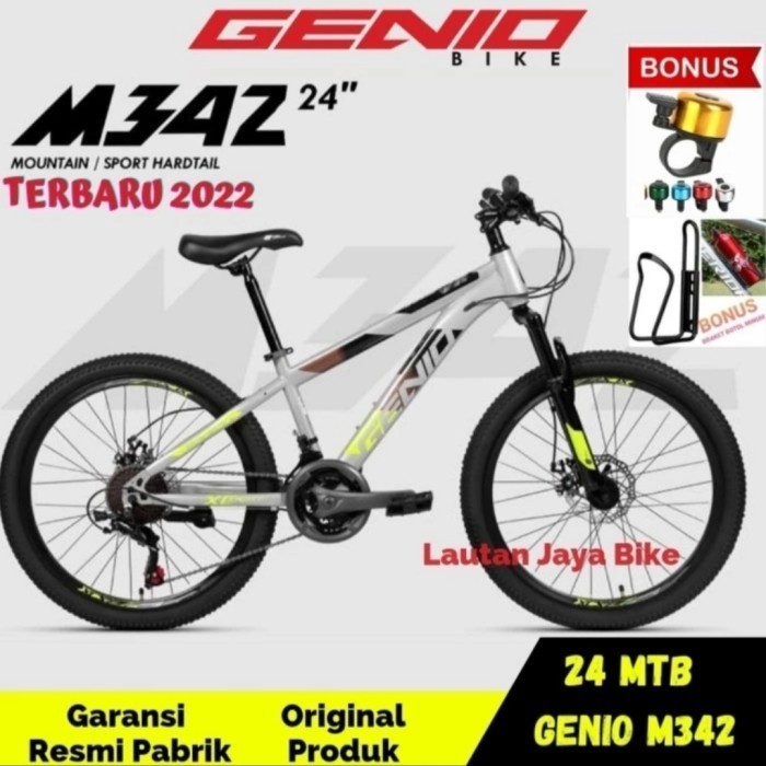 Sepeda Gunung 24 MTB Genio M346 by united