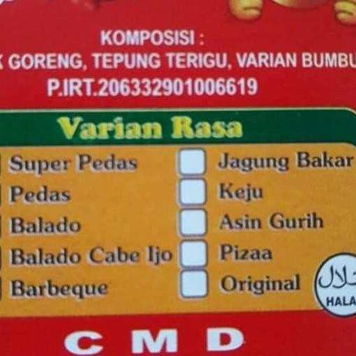 

50 pis makaroni/mie lidi PASTI UNTUNG PS88