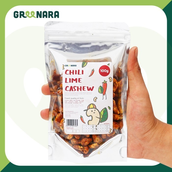 

Andan Roasted Chili Lime Cashew 100Gr / Kacang Mede Panggang