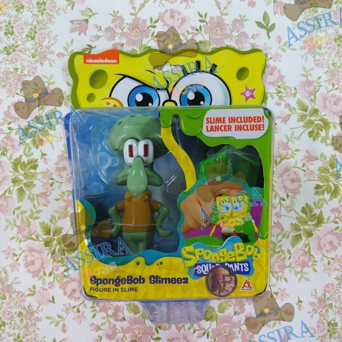 ORIGINAL Squidward Nickelodeon SpongeBob SquarePants Action Figure ORI