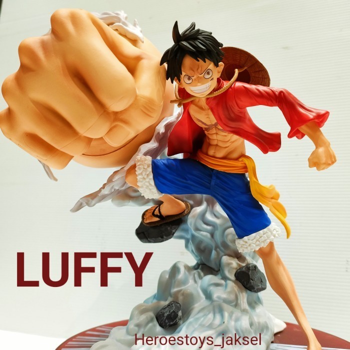 Action Figure Model Anime One Piece Monkey D Luffy Gear 4-Luffy Besar