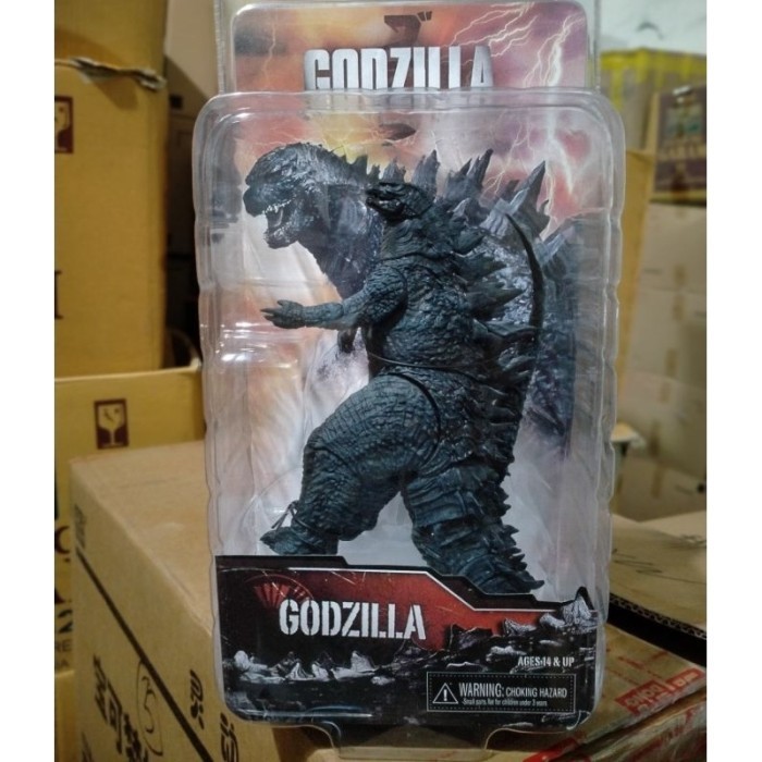NECA GODZILLA 2001 HEAD TO TAIL ACTION FIGURE MURAH