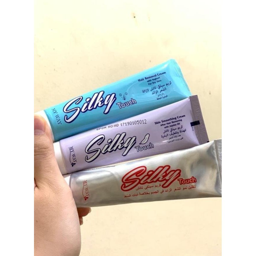 Silky Touch My Way - Hair Remover Cream - Abu-Abu Terjamin