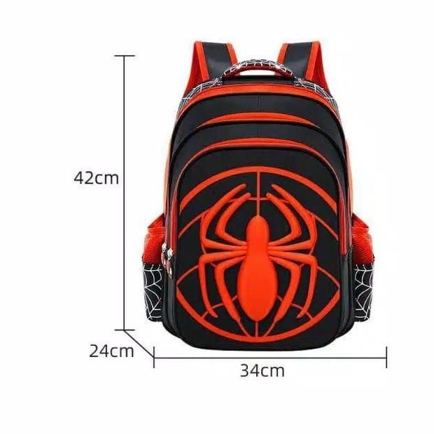 Tas Anak Sekolah Sd Import - Tas Anak Laki Laki Spiderman