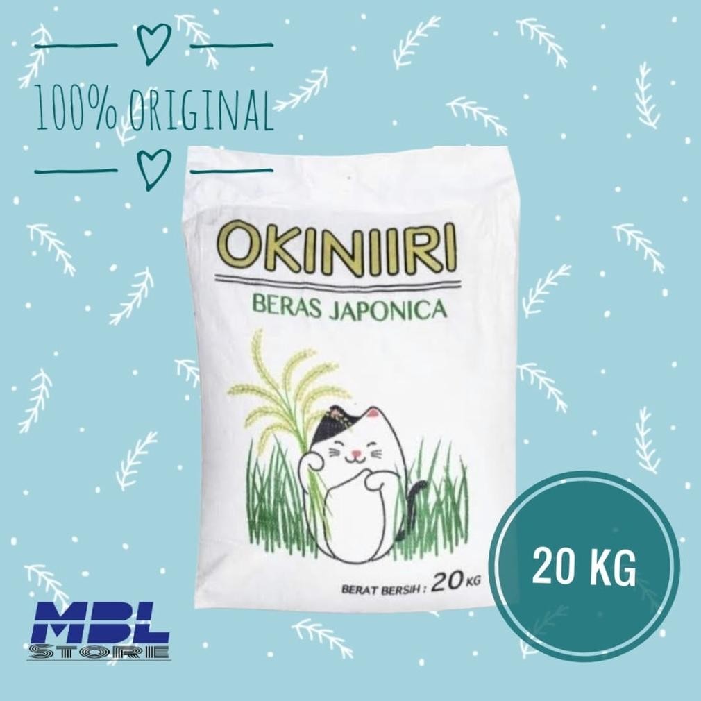 

Beras Jepang / Sushi Japonica Okiniri 20 kg Good Quality BS81
