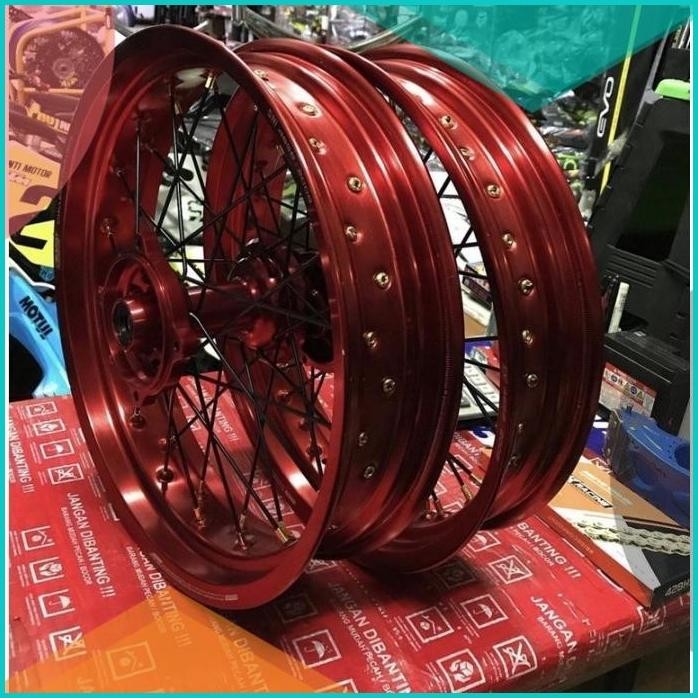 velg supermoto 300 350 crf 150l velg expedition tromol cnc expedition
