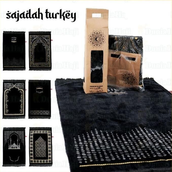 Sajadah Muka/ Kepala/ Anak/ Kecil Turki/ Turkey- beludru- tebal GT