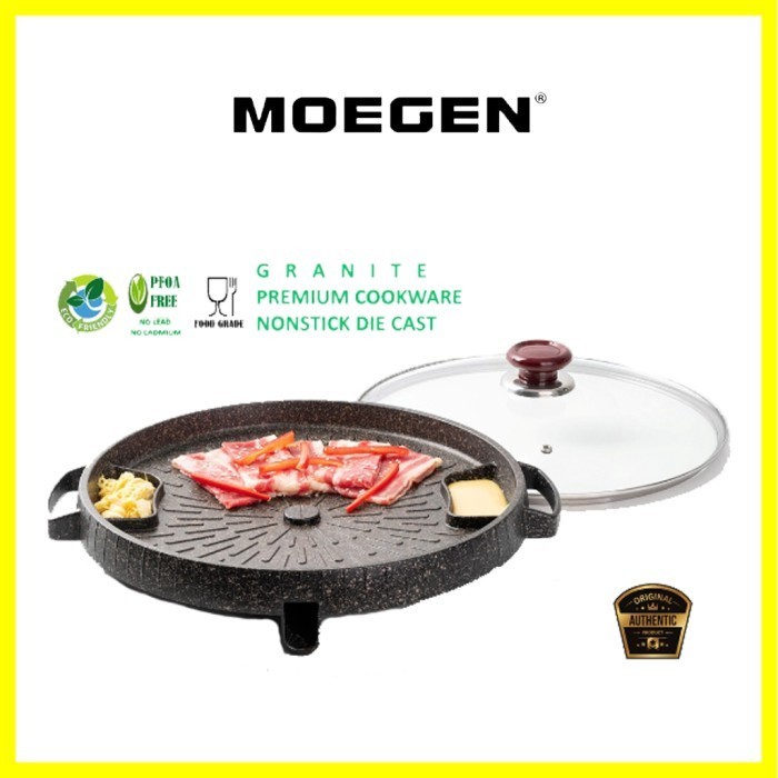 ] MOEGEN Germany Bulgogi Pan All New Moegen 32cm Grill Panggangan BBQ +