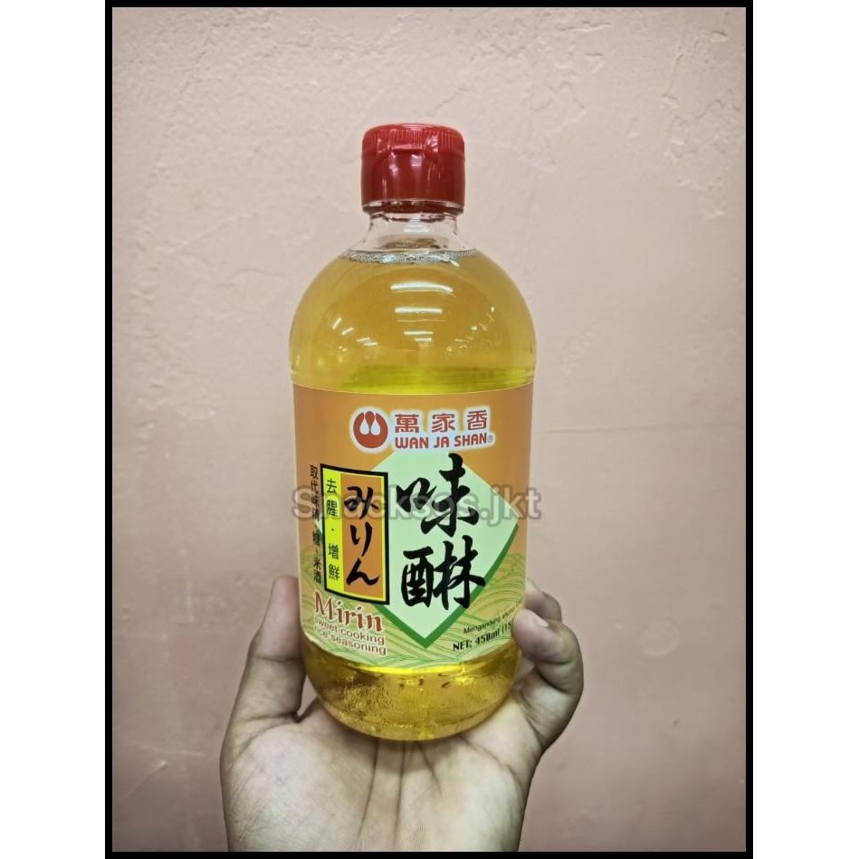 

Wan Ja Shan Mirin Taiwan Sweet Cooking Rice Seasoning 450Ml