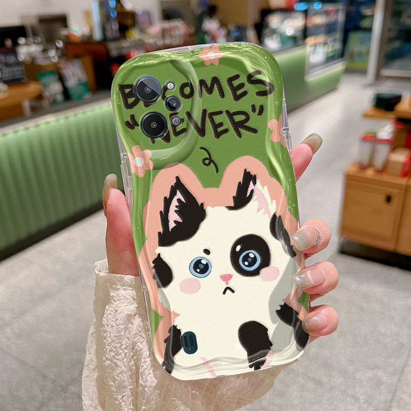 Casing Hp Untuk Realme C31 Case Cesing Pola Kucing sapi lucu Silikon baru Kesing perlindungan Kasing