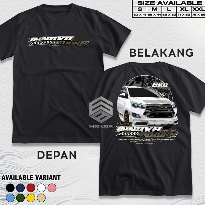 Kaos Toyota Innova Reborn 2Kd Engine Diesel Cumi Darat Baju Distro