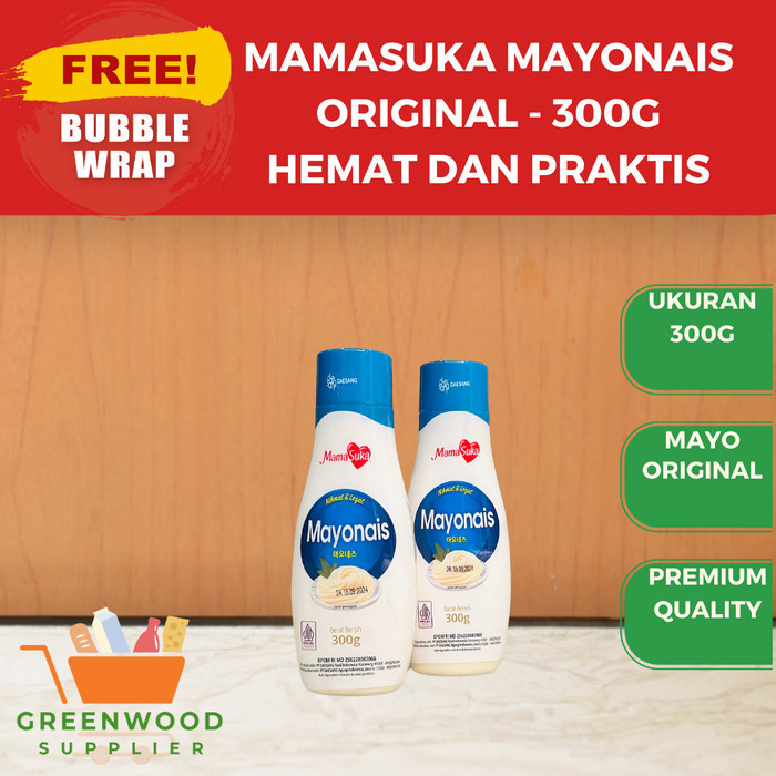 

Brom Mamasuka Mayonaise Original /Ori Mayo - 300G