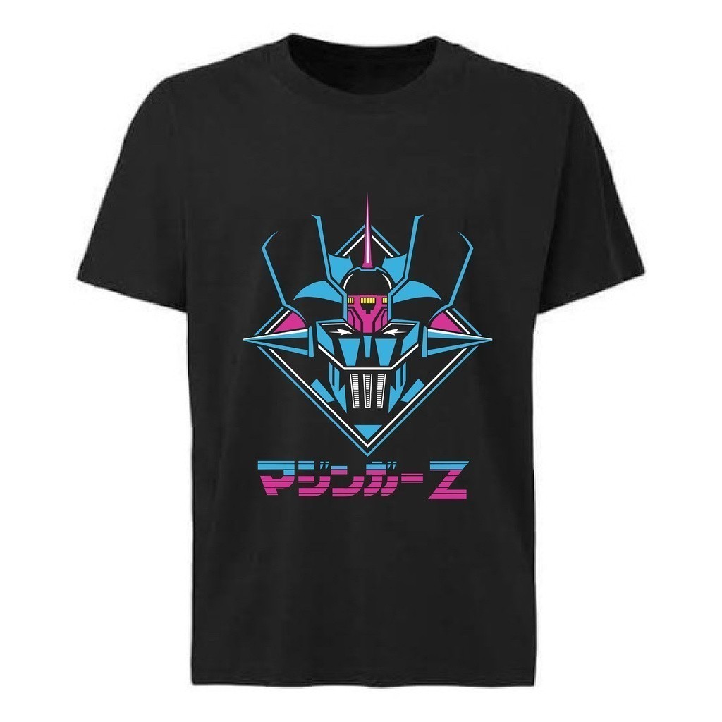 Kaos T Shirt Pria Mazinger Z Anime Cartoon