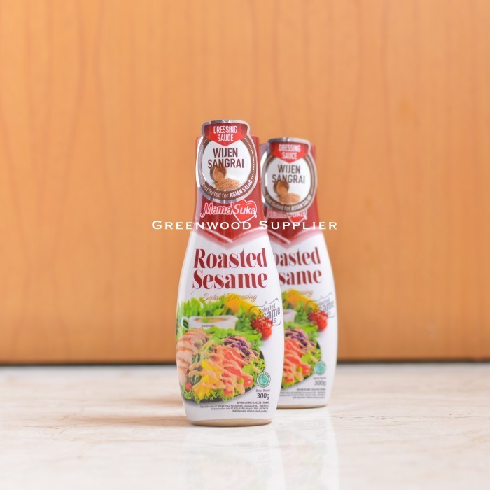 

Brom Mamasuka Roasted Sesame Salad Dressing / Wijen Sangrai - 300G