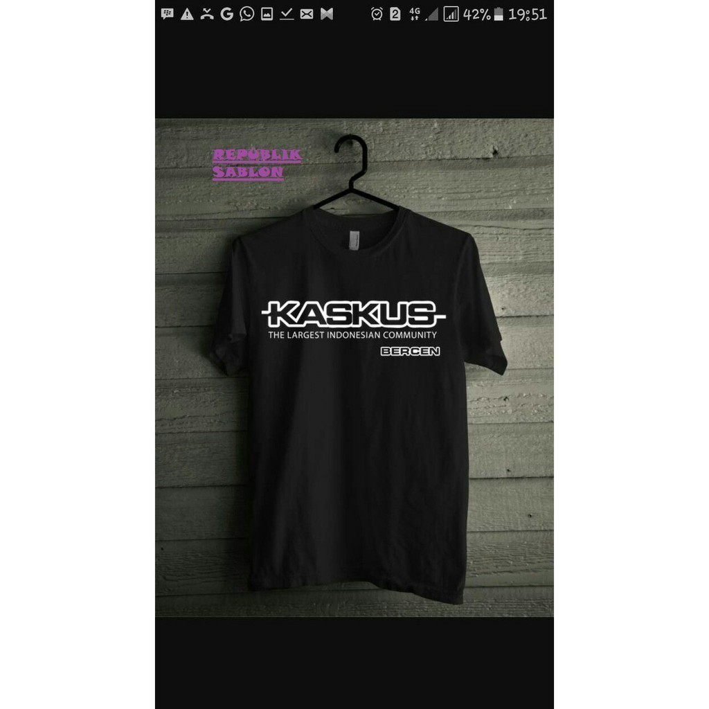 Kaos T Shirt Pria Kaskus