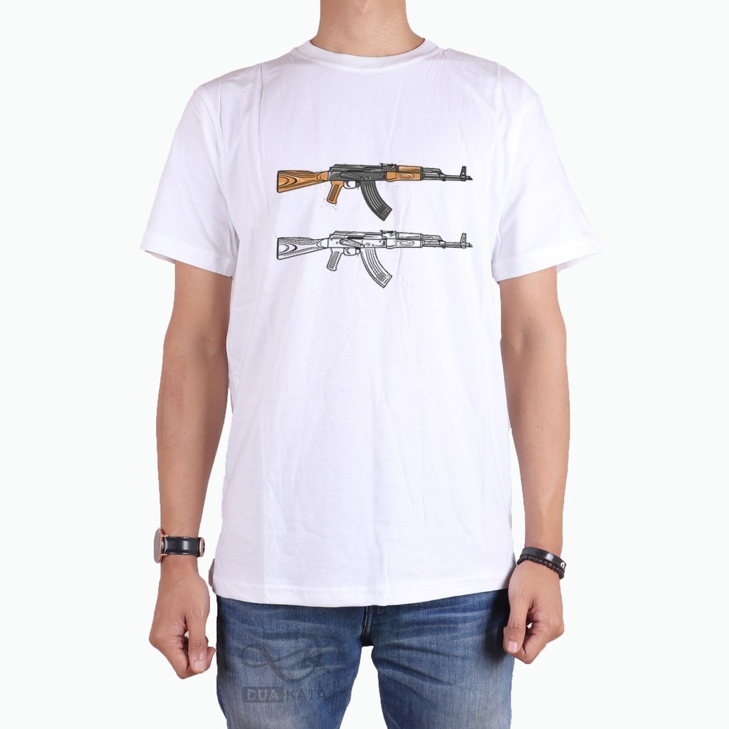 Kaos T Shirt Pria Ak 47 Ak47