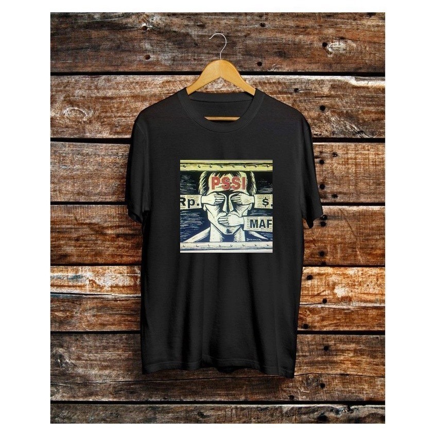 Kaos T Shirt Pria Mafia Pssi No Respect Ultras