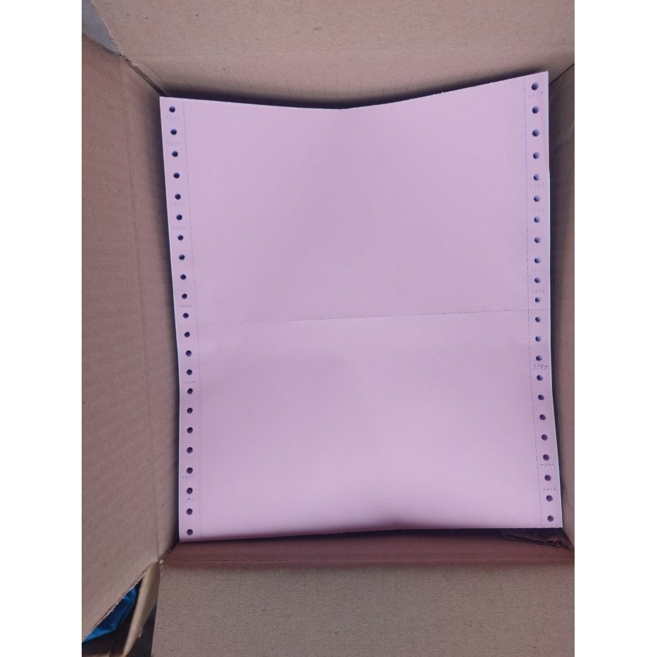 

Kertas Continuous Form SJ 9.5 x 11 / 9.5 x 11.2 2 ply KHUSUS GOJEK!