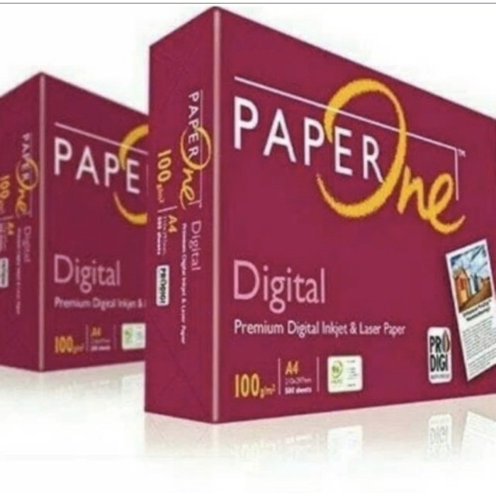 

Paper One A4 100 Gram /Kertas Fotocopy/ HVS / Paling Murah