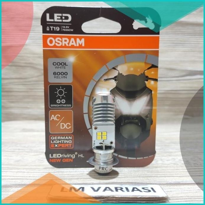 Lampu Depan Motor Osram Led NewGen Beat Fi Vario Mio Xeon Jupiter Dll