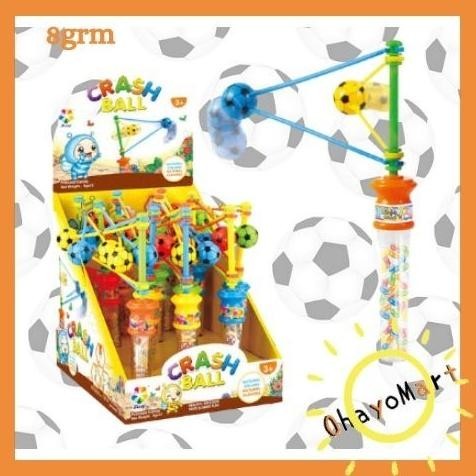 

et-98 JUQI crash ball candy / mainan latto / Mainan Lato lato isi permen 8g Sale