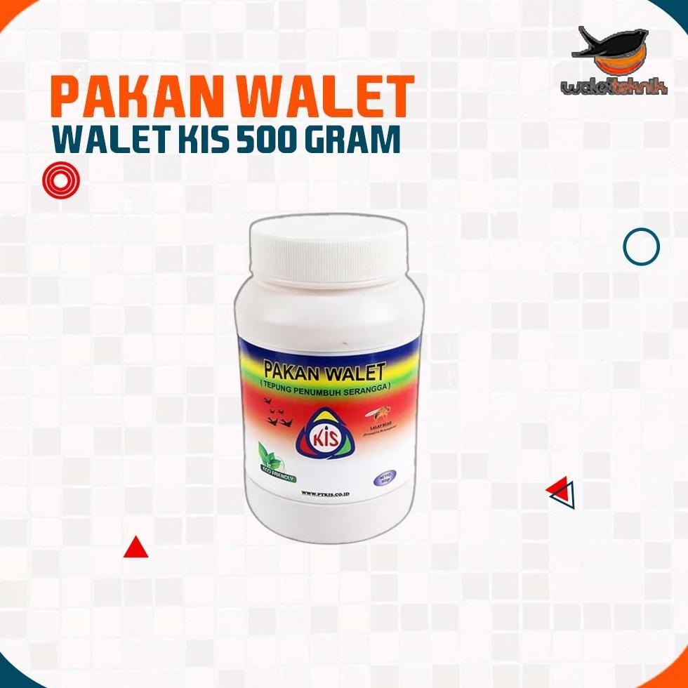 BN Pakan makanan burung walet KIS ukuran 500gram dari benih lalat buah TERLARIS