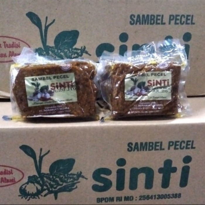 

Sinti Sambel Pecel 60Pscx100 Gram 1 Karton Isi