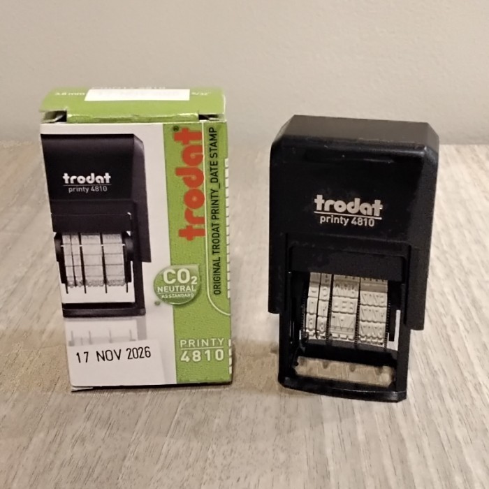 

------] Stempel tanggal Trodat 4810
