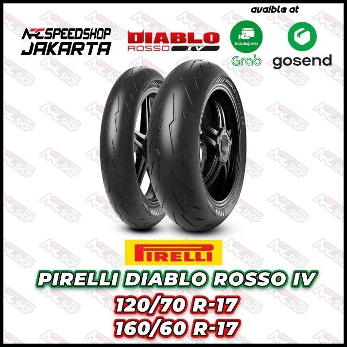 Ban Pirelli Diablo Rosso 4 120 70 120/70 17 & 160 60 160/60 17 Ring 17