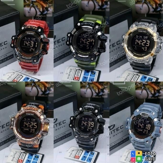 Jam Tangan Digitec DG-2096T Original DG2096 DG 2096 GPR B1000 GPRB1000