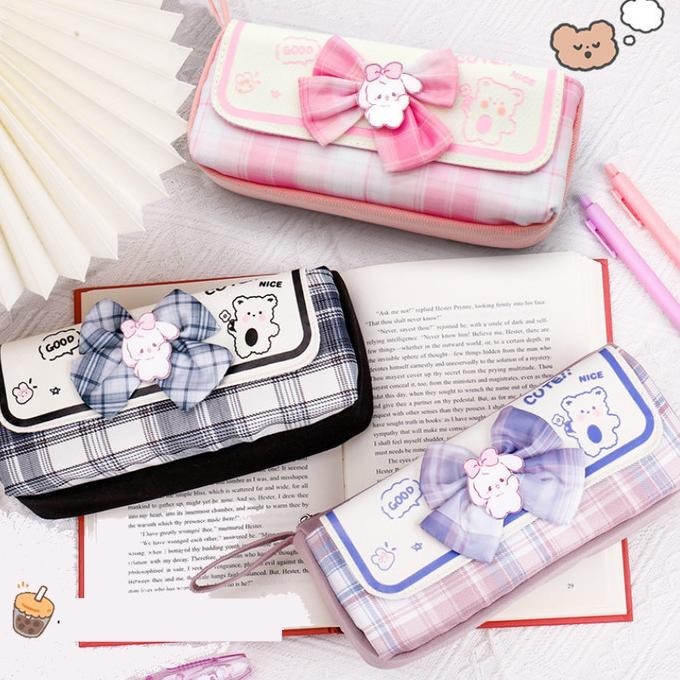 

Tempat Pensil Pen Lucu Pencil Case Korea Berkapasitas Besar Cs16