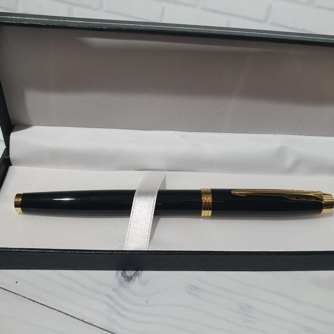 

Pulpen Promosi Parker Im Tw New Lq Black Gt Rollerball Free Grafir