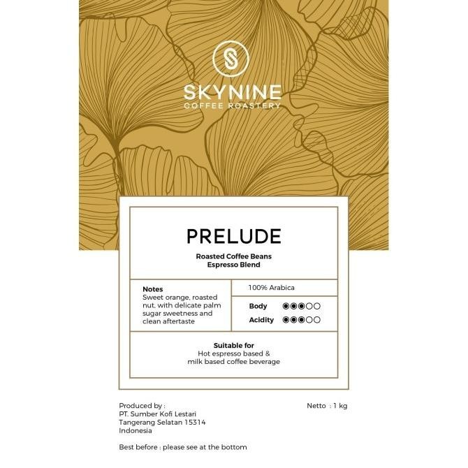 

Prelude Premium Blend Roasted Beans 1Kg