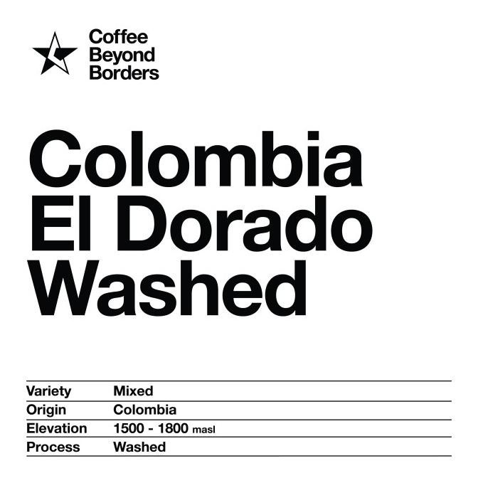 

Arabica Green Beans - Colombia El Dorado Washed