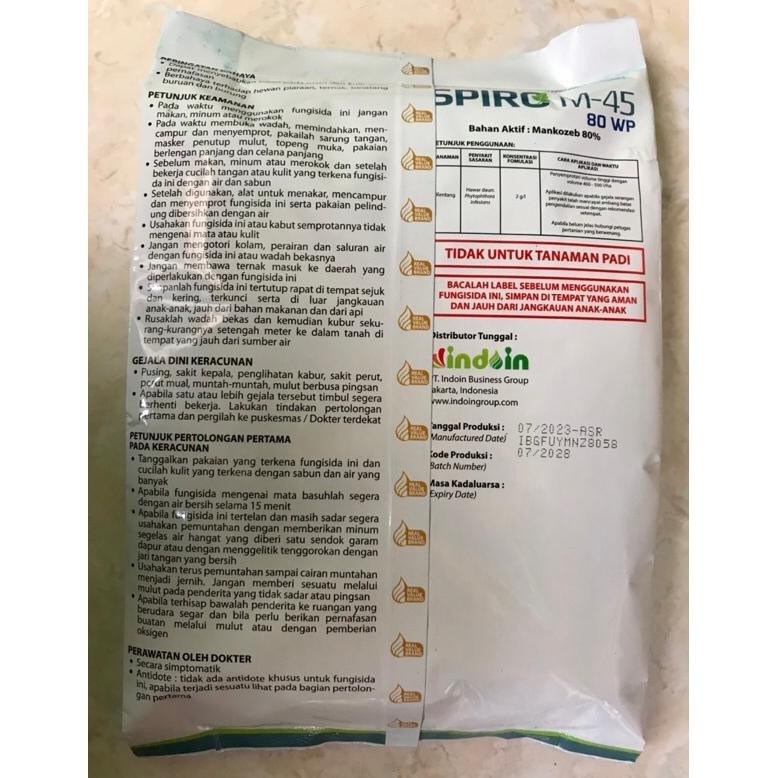 

TERLARIS Fungisida SPIRO M-M45 80 WP | 800 gr sth-6
