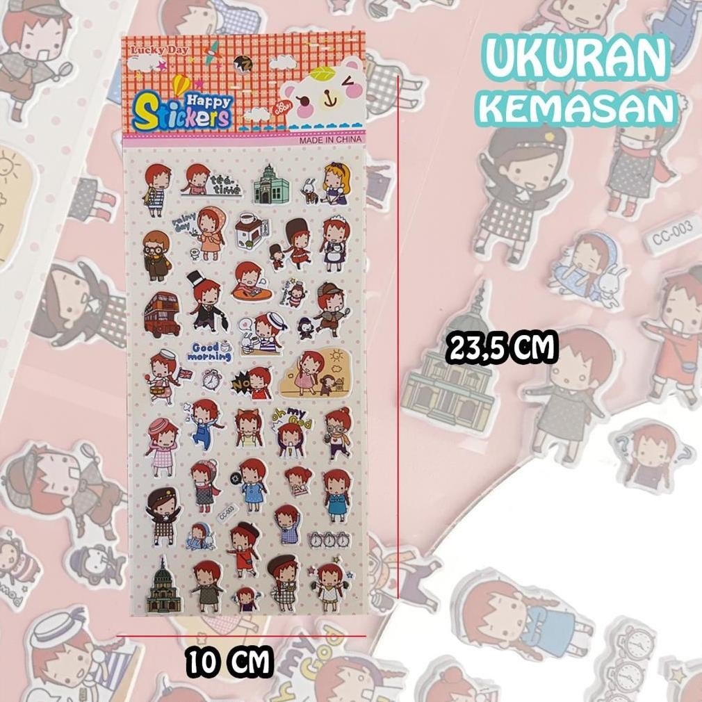 

[ PROMO SPESIAL ] STIKER ANAK 3D / STICKER MOTIF KARTUN LUCU 21915-2 BISA COD