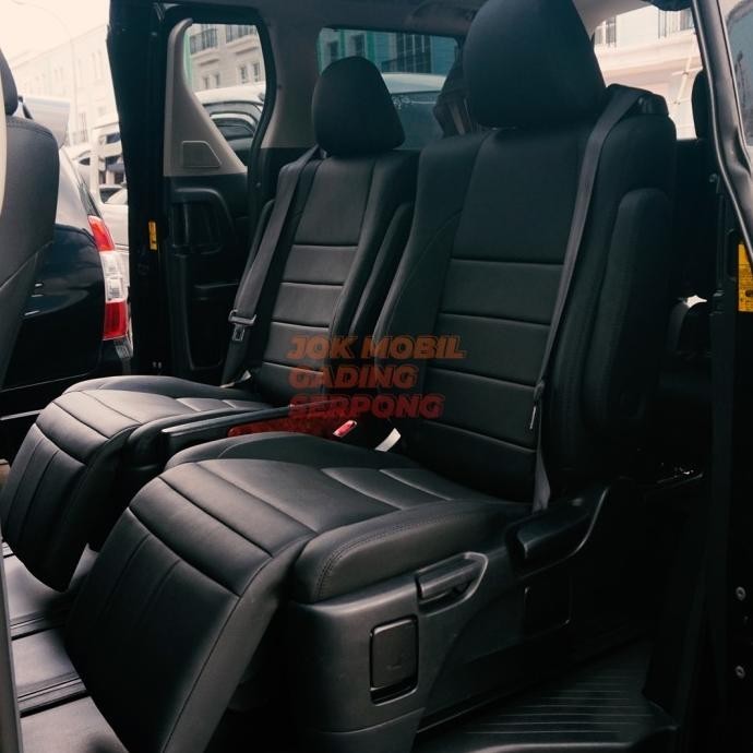 Retrim Jok Mobil Custom Kulit Asli Mix Kulit Microfiber