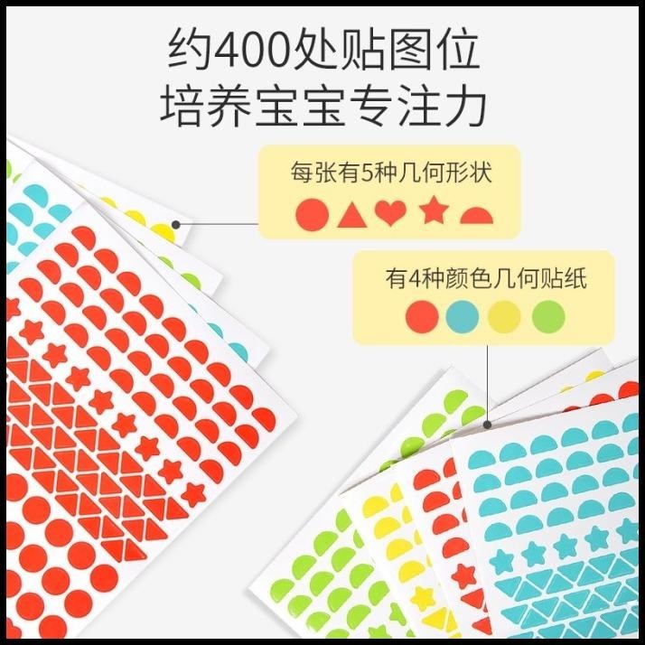 

TERBARU FURONANGEL STICKERS KOLASE MOSAIK MOSAIC DOT STIKER SET DIY STICKER !!!!!