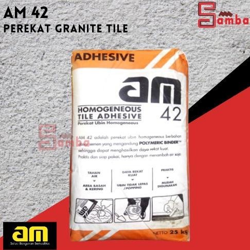 Am 42 Perekat Granite Tile | Semen Perekat Granit 25Kg Kualitas Premium