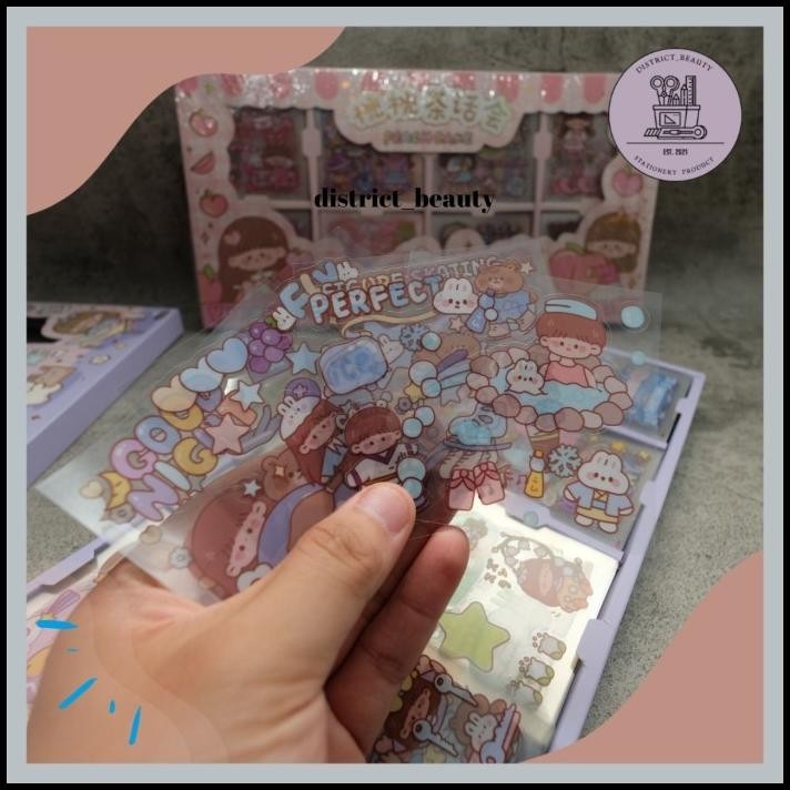 

GRATIS ONGKIR 200 LEMBAR STIKER SENMU ANTI AIR TRANSPARAN KARAKTER CEWEK BAHAN PVC !!